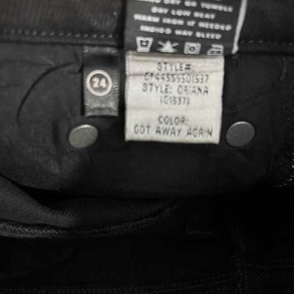 Grlfrnd Oriana Coated Ankle Skinny Jeans in Got Away Again Size 24 NEW - Picture 8 of 9